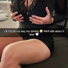 Cheat on Snapchat: 18 year old teen practices doggy style with the boss (More on OnlyFans)