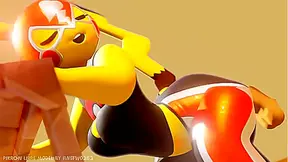 Pikachu Libre Dominated in Steamy Multi-Angle Gay Encounter