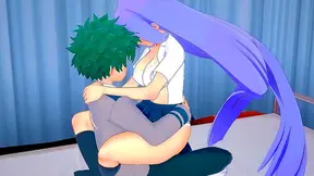 Nejire Hado Teaches Izuku Midoriya What He Truly Desires In My Hero Academia Hentai