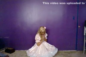 Beautiful sissy in dress