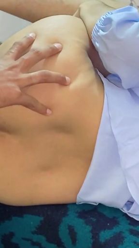 Powerful moment from "Boss ki bahan ko nokar ne masal masal kr choda with hindi audio sex slimgirl DESIFILMY45"