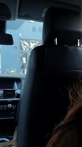 Powerful moment from &quot;Slutty Redhead Offer Blowjob and Titfuck in Public in Car&quot;