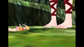 Giantess MMD Quickie Fairies are bugs