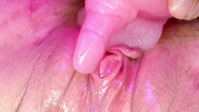 Tribbing 2 huge clits unleashed wild lesbian orgasm