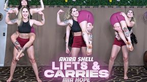 Akira Shell Lifts & Carries Mia Hope (HD MP4)