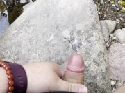 Next to a stream in a national park in Turkey