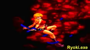 Young Samurai Faces Off Against Powerful Queen in Hot Hentai Clash