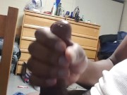 College Student Jerks Off While Roommate Is Away