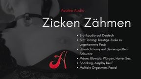Zicken Zähmen | Avalee Audio | German | Brat Taming | Tsundere | Fsub | Provocation & Funishment