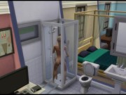 Lesbians Fuck In The Shower While Husband At Work | sims 4