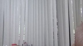 Hand job with cum shot smoking