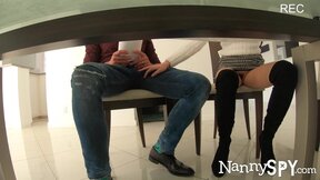 NannySpy: Teasing Nanny Babe Cadey Mercury Caught Masturbating