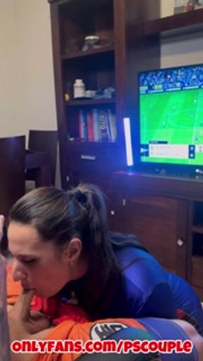 I Suck His FAT COCK🔥 He Couldn’t Continue Playing Fifa😳