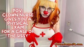 Nurse Milky Gives You a Physical Exam for a Case of "The Sissy"