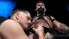 Troy Daniels Edged Hard WoodxBound Teases His Big Cock