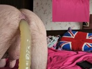 18 inch double ended dildo birthing