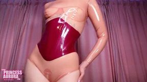 Virgin Milking - Latex tease