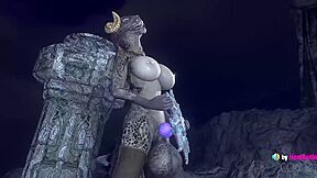 Argonian Futa Vs Unusual Stone (+sounds)