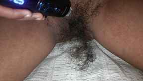 Remove The Pussy Hair of My Girl friend , Trimmed Pussy Hair