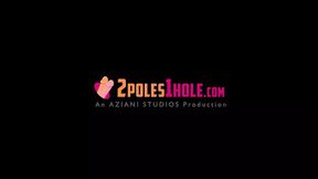 Nadia Is Ready for Her for 2 Pole Fun