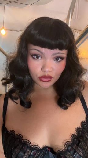1950s Pin Up Throat Fuck