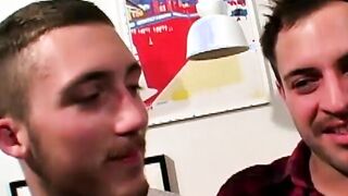 Cute homosexual anal fucks his handsome boyfriend