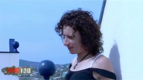 Steffy Great Steffy Dancing and Stripping on the Terrace