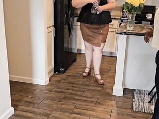 I left my panty by the front door for an vicious stranger - Chunky vagina large ass big beautiful woman ssbbw