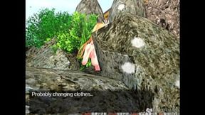 Sunbathing in the woods, getting weird and exploring the deep woods - Scathach Game Prologue