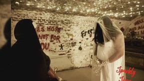 Wedding in my chambers with my sissy sub and nun