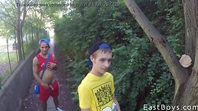 European teen twinks fuck on webcam: skinny czech boys sucking and fucking in amateur bareback session