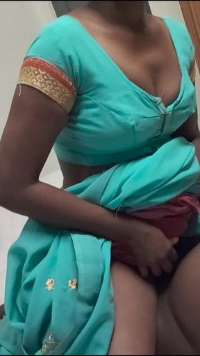 Epic moment from &quot;My step sister was so Mood SAREE sex Video in Tamil&quot;