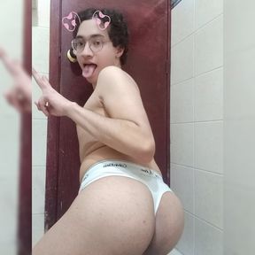 I&#039;m a faggot whore and I expose myself in my natural state. Do you like it?