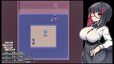 Rignetta's Adventure [ Monsters Hentai Game ] Ep.13 first ending with the giant darkness queen licking her pussy up her womb with her gigantic tongue