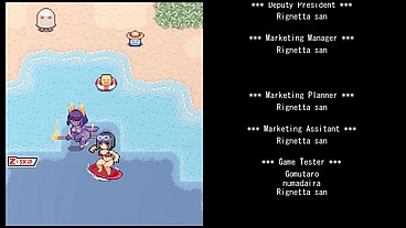 Rignetta's Adventure [ Monsters Hentai Game ] Ep.13 first ending with the giant darkness queen licking her pussy up her womb with her gigantic tongue