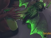 Furry Yaoi - Demond Wolf & Dragon Yiff 2/2