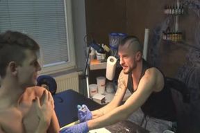 yummy Sex For cash In A Tattoo Studio