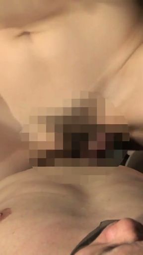 Japanese GAL is Facesitting a Man with a Dildo in His Mouth   Clip 1