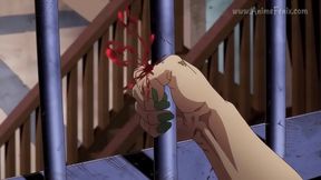 JOJO's Bizzare Adventure – Anime Chick Sucks Dick & Rides Cock