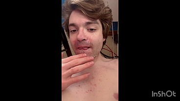 Hot Cum-Eating Session with Niko Springs
