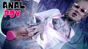 Adorable Anuskatzz and Lily's masturbation video