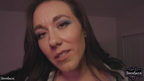 sexy sinn sage takes off her panties and rubs an ice cube on her body!