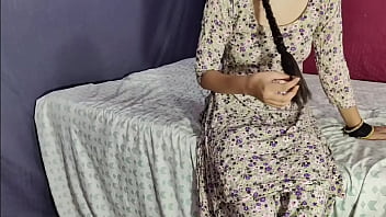 Desi Bhabhi fucking her husband at bedroom with cum inside pussy !!