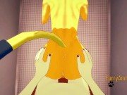 Furry Yaoi Hentai 3D Yiff - Egyptian cat is fucked by a dog in toilet