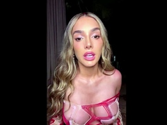 Big Boobed Blonde Masturbates With A Dildo In The Bathroom