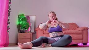 Stretching for Splits Flexibility day 12