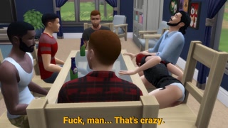DDSims - Cuckold Allows Strangers to Gangbang his Wife - Sims 4