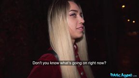 Public Agent - Rusian Elena Vedem Deepthroats Big Cock POV