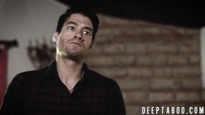 Guy fucks a girl who is only half of his age for third time