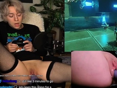 Fiery mature amateur busty blonde solo pussy toying